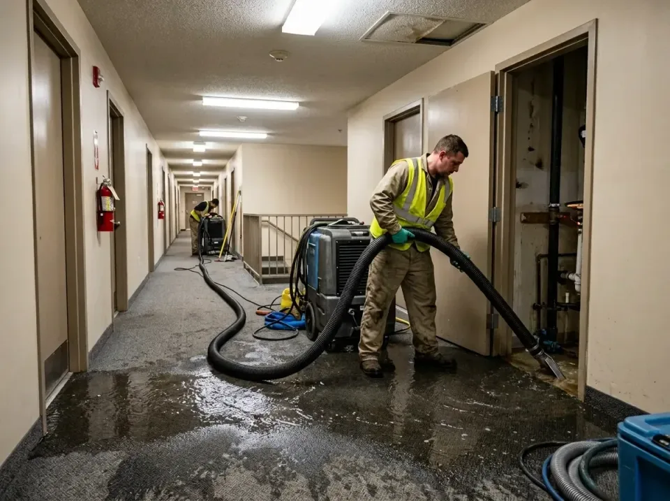 multi-unit-apartment-hallway-f-005 — frequently asked questions, Emergency Burst Pipe Water Extraction & Removal in Connecti…